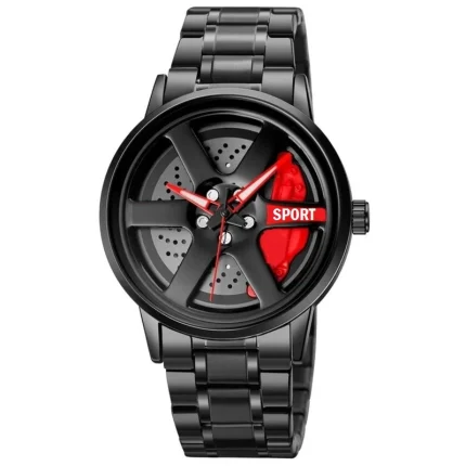 ساعت مچی عقربه‌ای کوارتز مردانه والار مدل رینگ چرخان